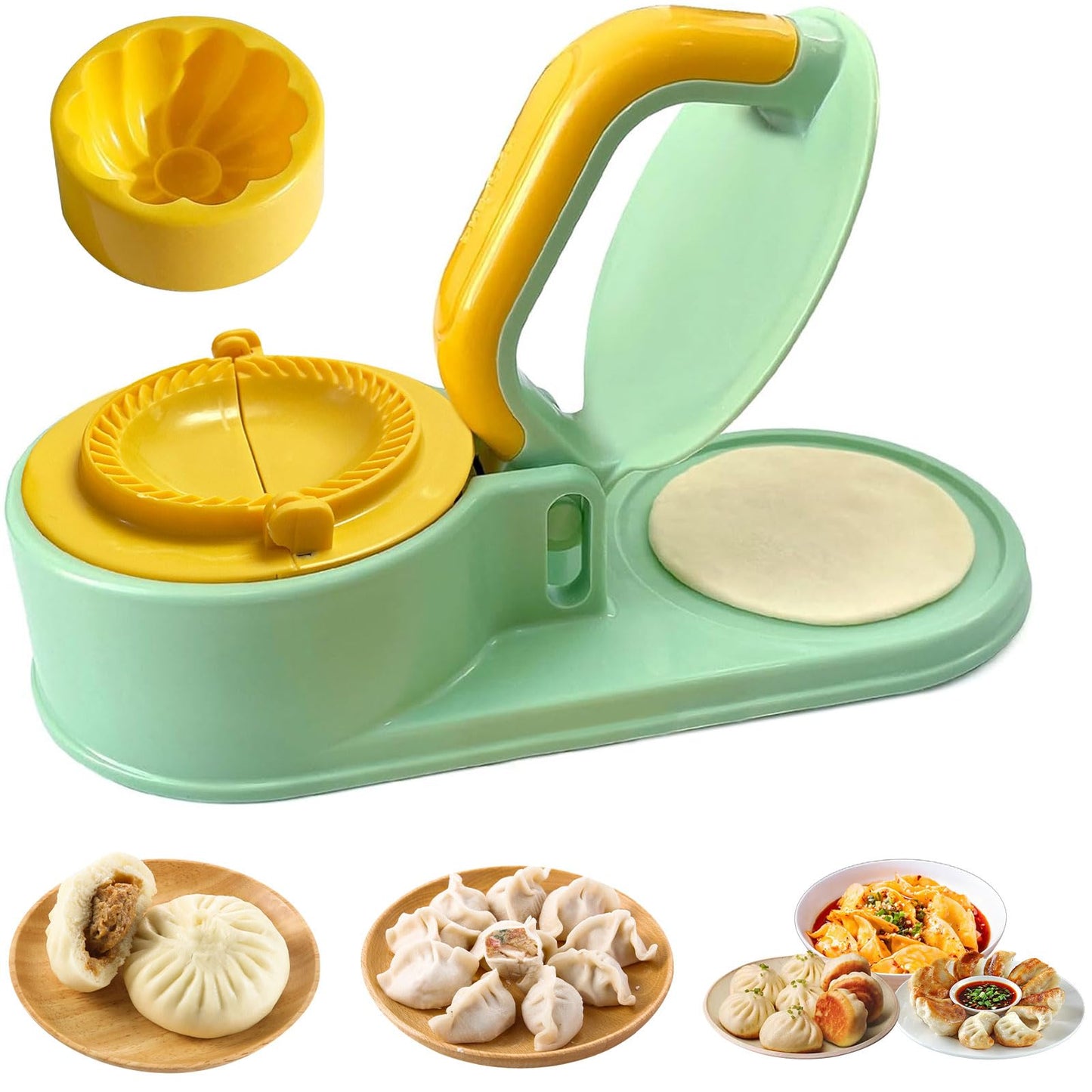 3-in-1 Dumpling, Momo, Samosa & Gujiya Press